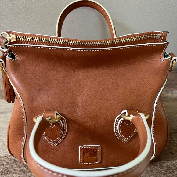 Dooney & Bourke Florentine Small Satchel in Natural - Picture 6 of 11